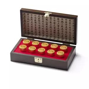 [롯데백화점]제이선 [삼다원] 공의보 10환 녹용 발효홍삼 침향 순금 코팅