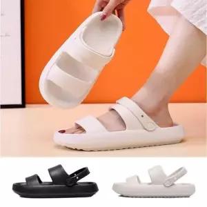 남녀 공용 여름 휴양지 커플 푹신한 샌들 슬리퍼 겸용 WBAF097