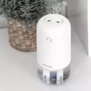 차량용 충전식 초음파가습기 미니 가습기 무선 듀얼