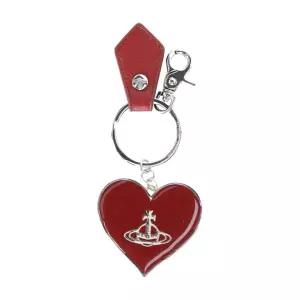 [비비안웨스트우드]26SS ORB 로고 미러 하트 키링 레드 8203011WU OM0014 H407