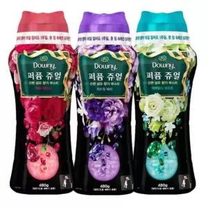 3종 택1 향기부스터 퍼퓸쥬얼 다우니 480g 12주지속