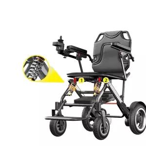 리튬배터리 접이식 스마트 경량전동휠체어 전동휠체어