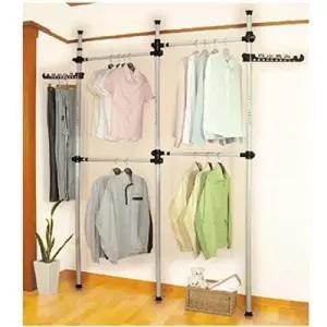 행거 옷걸이 옷정리 고정식 고정행거 4단 옷장 WFLOLFB