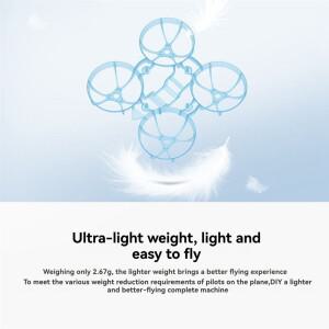 Air 65 FPV 드론 프레임 레이싱 RC 쿼드콥터 화이트