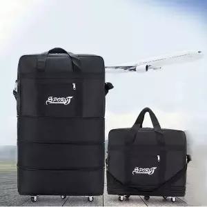 캐리어 접이식 가방 이사짐 4단 큰 이민지퍼 대용량