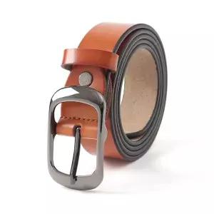 청바지 여자 소가죽 여성 벨트 스타일 캐주얼 리 여성허리띠