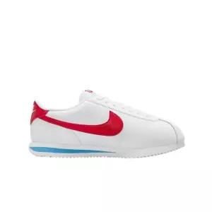 [정품 보증] W Nike Cortez Leather White Varsity Red W 나이키 코르테즈 레더 화이트 바시티 레드