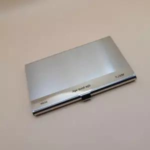 /폭스바겐 폭스바겐 올 스테인레스스틸 카드지갑 각인무료