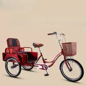 어르신 세발자전거 바구니형 3륜 자전거