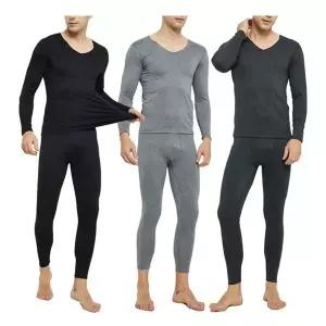 [하프클럽/]남자 겨울 스타일 내복세트 1P 스티치 고품질 슬림 심