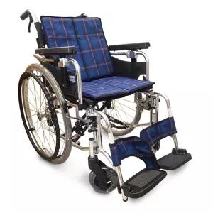 미키코리아 MIKI-W AH 중고 휠체어 팔걸이 높이조절 발걸이탈착 통타이어(최상급 중고)