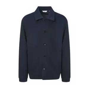 헤지스 HAZZYS 네이비 PK조직 카라 가디건 HZTS5A101N2