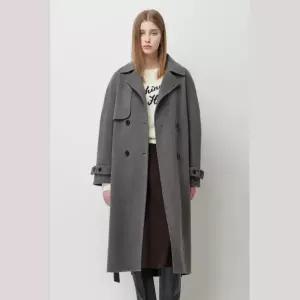 [롯데백화점]시슬리 버디 트렌치형 롱 코트 SACT43561