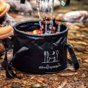 캠핑설거지통 캠핑 물통 버킷 접이식 라운드 20L 캠핑장비