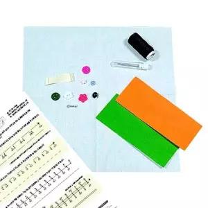 기초 1인세트 바느질 키트 미술 수업 활동 재료