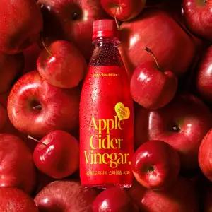 슈가로로 애사비 스파클링 사과 350ml 24개입