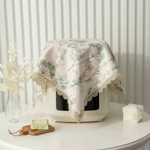 전자렌지 커버 밥솥 플라워 에스닉 덮개