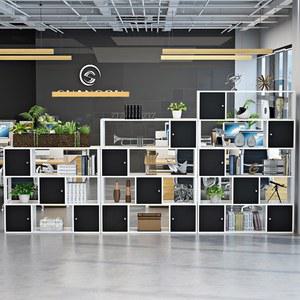 샤크팡 만들기 카페 수납장 철제 나무 사무실 가벽 셀프 책장