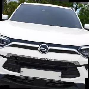 튜닝 뷰티풀코란도 메탈 프론트 가니쉬