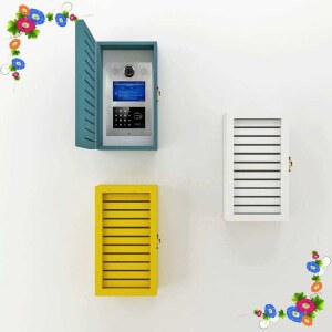 샤크팡 인터폰 인터폰커버 도어락 레인커버 초인종 야외 가리개