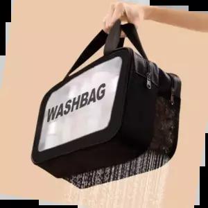 목욕가방 망사가방 물빠짐 더블 비치백 수영 파우치 히트템 워