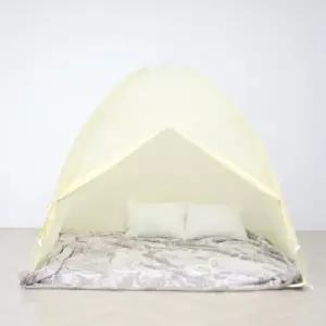 ( )원터치 난방텐트 중대 3인 방풍 방한 실내 텐트 방한 보온 겨울 침대