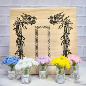 꽃장식 조화 유골함 봉안당꽃 추모관 꾸미기 미니 미니어처 장식 납골당 납골당꽃 봉안당