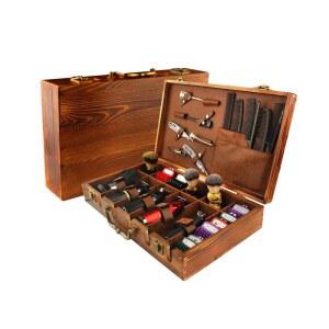 샤크팡 이발소 바버샵 용품 단일상품 보관함 케이스 클리퍼 수납