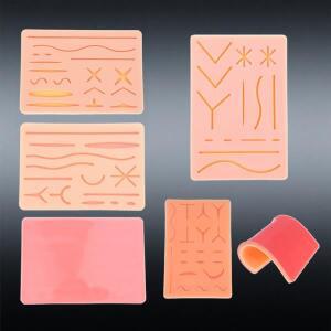 수술 봉합 패드 훈련 키트, 피부 상처 실습 모델