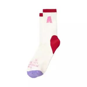 Alex Zono Feet Huggers Running Loves You Socks White 알렉스 조노 핏 허거스 러닝 러브 유 삭스 화이트