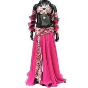 BCSET8401 발토시 도복 이너 벨세트 여자 유아동 언더 도비 시즌 바지 벨리 스커 고전 밸리댄스복