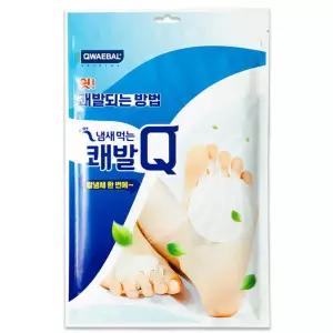 발냄새제거제 쾌발Q 발냄새없애는방법 60매 발피로힐링