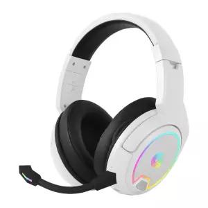 지클릭커 슈퍼히어로 G-SHOT C타입 버추얼7.1 ENC 블루투스 무선 게이밍 헤드셋 GH-WB4000 화이트