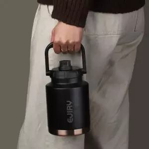 보온보냉 휴대용 텀블러 1L 스텐 워터저그 브론즈골드