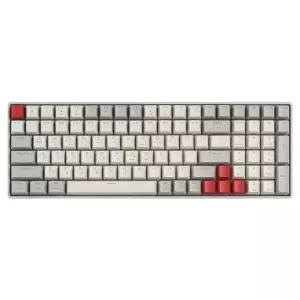 지클릭커 슈퍼히어로 SPK100 저소음 무선 블루투스 기계식 키보드 레트로 레드