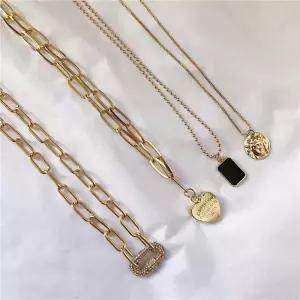 써지컬 4종 세트 체인 코인 목걸이 가성비 이니셜 레이어드