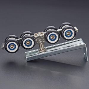 미닫이 문 도르래 궤도 바퀴 회의 나무 유리를 위한 튼튼한 롤러