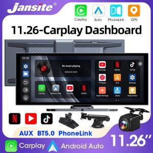 유니버설 11.26인치 안드로이드 WIFI 차량용 멀티미디어 플레이어 블루투스 무선 카플레이 자동 모니터 스