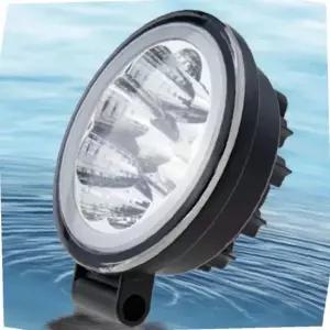 원형 조명 드레스업 전조등 화이트 무드등 차량 장식용