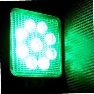 27W 그린 집중형 12V 24V겸용 방수 LED써치라이트 플렉시블 자동차튜브