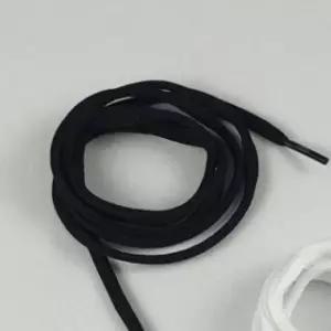 등산화줄 커스텀 우동 신발끈 블랙 120cm 고무줄