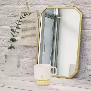 체인 걸이 사각 거울 예쁜거울 인테리어거울 벽거울