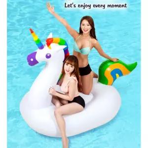 바닷가 물놀이 플라밍고 유니콘 대형 튜브 바캉스 30대 대학생 휴양지