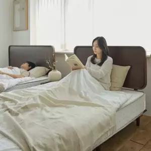 상일리베가구 빈센트 2100 호텔 트윈 침대 프레임 SS+SS+협탁1EA