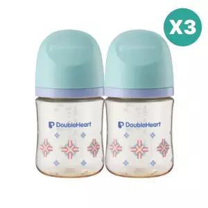 더블하트 PPSU 아기 젖병 160ml 6개 젖꼭지 6개 단청 BNA