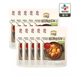 [CJ제일제당]다담 바지락순두부 찌개 양념 130g x10개