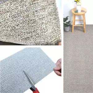 방염 DIY인테리어 베이지 120x100cm 인테리어바닥재 원룸카페트 베란다인테리어