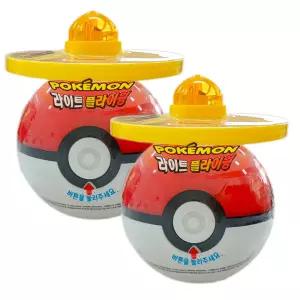 포켓몬스터 라이트 플라이윙 LED 팽이 2개