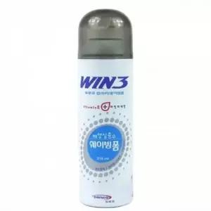 WL 부드러운 도루코 WIN3 쉐이빙폼 210ml 남성면도크림