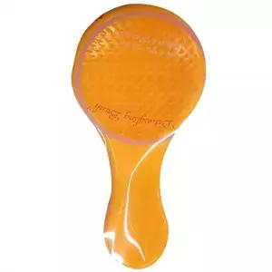 엉킨 머릿결 빗는 순간 풀린다 헤어브러쉬 오렌지